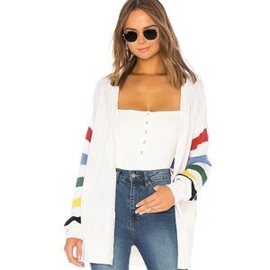 Joie Rainbow Stripe Cardigan